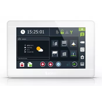 SATEL KEYPAD INT-TSI-W GRAFICO 7 POLLICI (BIANCO)
