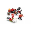 Set giocattolo da costruzione LEGO Sonic the Hedgehog 77005 Knuckles vs Dr Eggman Egg Crusher Mech, 350 pezzi, età 8+