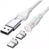 Cavo USB 4smarts 541236 USB 2.0 1,8 m USB-C bianco
