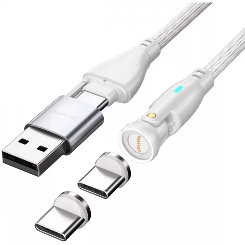 Cavo USB 4smarts 541236 USB 2.0 1,8 m USB-C bianco