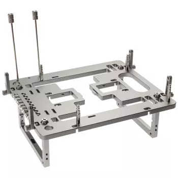 Streacom Benchtable BC1 Mini V2 Titan — benchtable compatto con compatibilità ATX