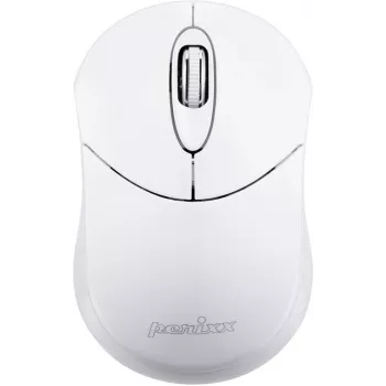 Perixx PERIMICE-802W, mouse Bluetooth per PC e tablet, wireless, bianco