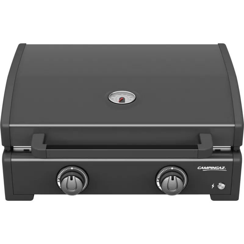 Plancha a gas Campingaz Onyx 2 2217205 — plancha a 2 fuochi con piastra in ghisa