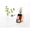 Custodia per smartphone iKins per iPhone 11 Pro Mondrian nero — cover protettiva, guscio rigido, aperture precise
