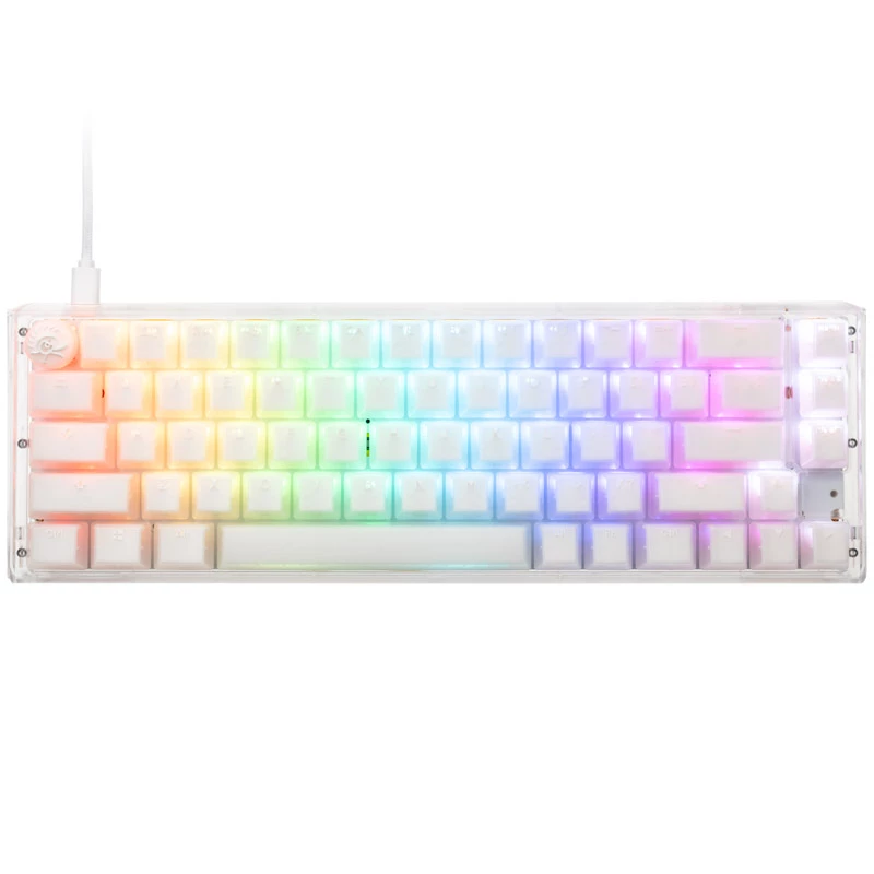 Tastiera Ducky One 3 Aura White SF Gaming USB QWERTY US International
