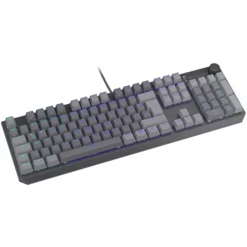 Thock V2, Tastiera da gaming grigia, Layout DE, ENDORFY Red