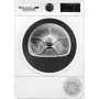 Asciugatrice Bosch WQG2450ISN a carica frontale 9 kg, classe di efficienza energetica D