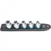 Set di chiavi a bussola Hazet 900E-SR/5 — attacco 1/2 pollice bussole TORX E12–E20 corte