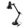 Lampada da tavolo ESPERANZA AVIOR E27 12W LED, nero, regolabile in altezza, braccio flessibile, attacco E27
