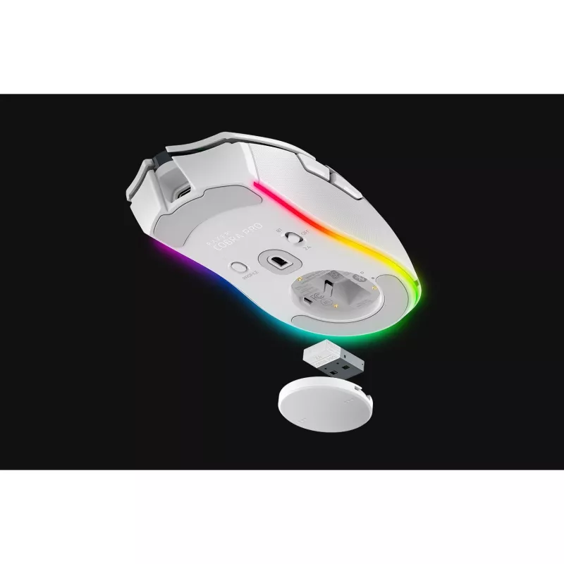 Razer Cobra Pro Mouse da gaming per destrimani RF Wireless + Bluetooth + USB Type-C ottico 30000 DPI