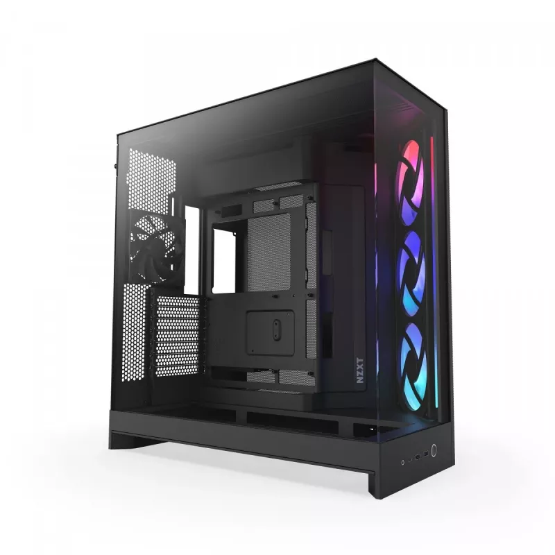 Case PC NZXT H9 Flow RGB midi tower nero