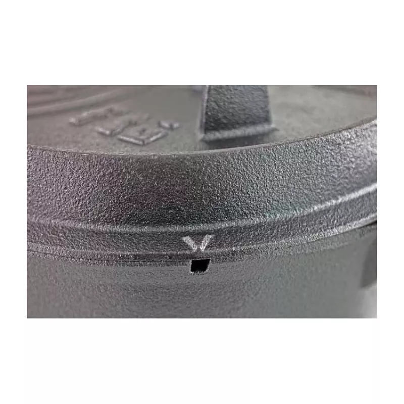 Petromax Pentola da fuoco ft6 con piedini, 5,7 L, ghisa, nero