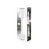 Lampada da tavolo ricaricabile Beper P201UTP102, interruttore touch, 2 W
