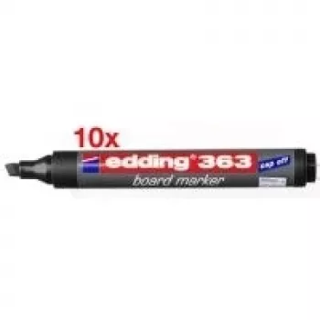 Pennarello Edding 363 punta a scalpello nero