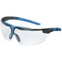 Occhiali di sicurezza Uvex i-3 AR 9190 839 nero blu trasparente policarbonato