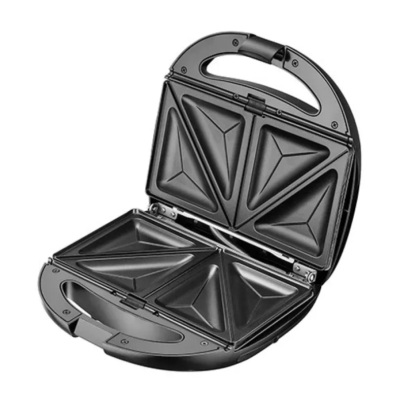 Adler AD 3040 sandwich maker 1200 W nero, grigio