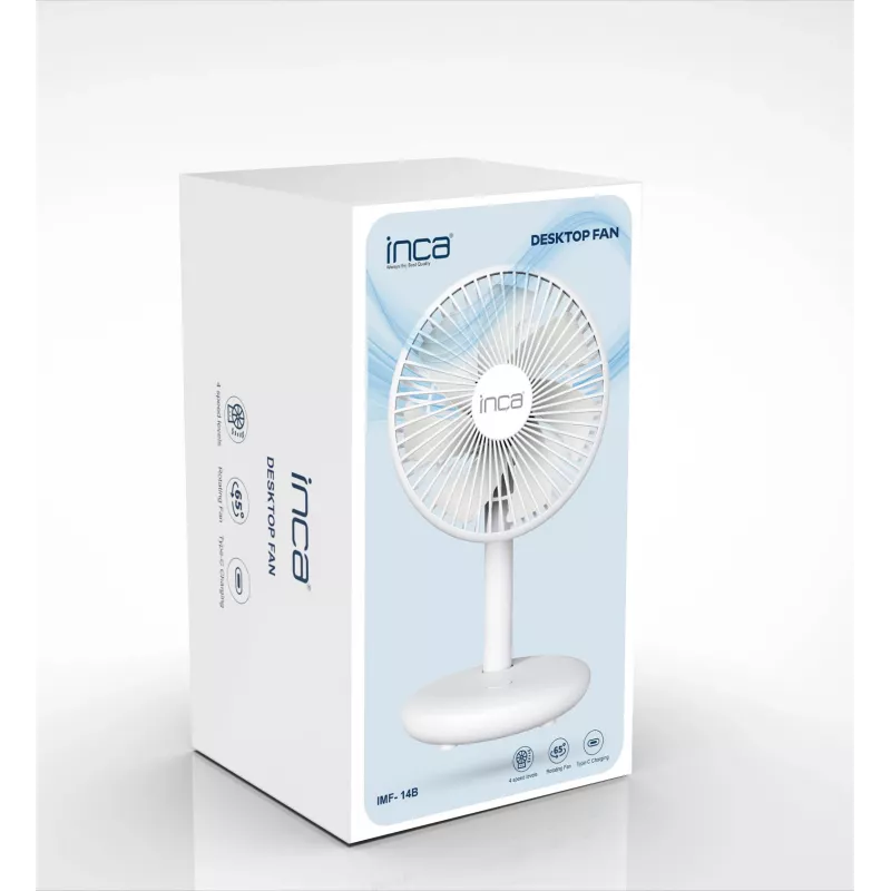 Ventilatore nebulizzatore portatile Inca IMF-14B bianco
