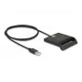 Lettore di smart card DeLOCK 91724 USB Type-A nero
