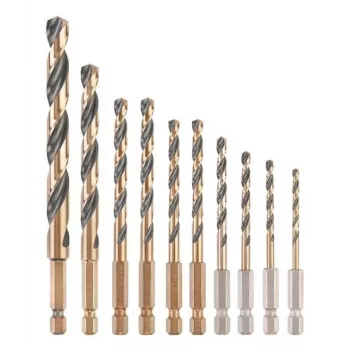 Set di punte per metallo DeWalt DT20620-QZ 10 pezzi HEX 1/4
