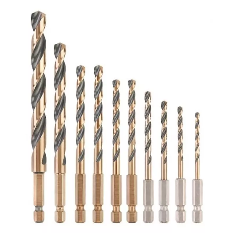 Set di punte per metallo DeWalt DT20620-QZ 10 pezzi HEX 1/4