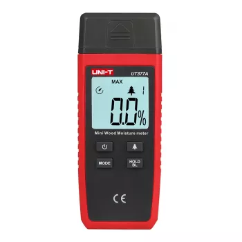 Igrometro UNI-T UT377A per legno e materiali da costruzione, misuratore di umidità palmare compatto