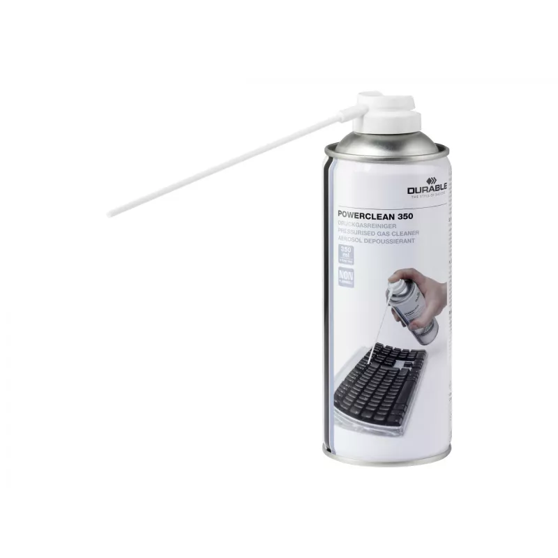 Durable Powerclean 350 - spray ad aria compressa - trasparente