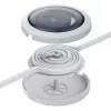 Cavo di ricarica rapida 3in1 Baseus Free2Draw USB-C a USB-C/Lightning/Micro 100W, 1,1m (bianco)