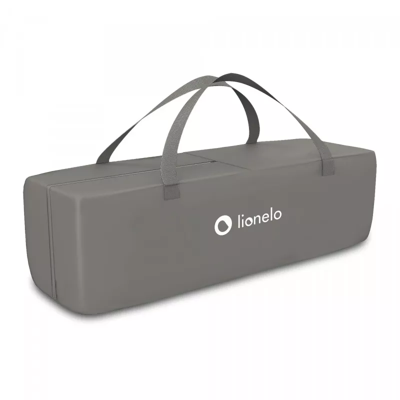 Lionelo Stefi Concrete Multicolor - lettino da viaggio 2 in 1