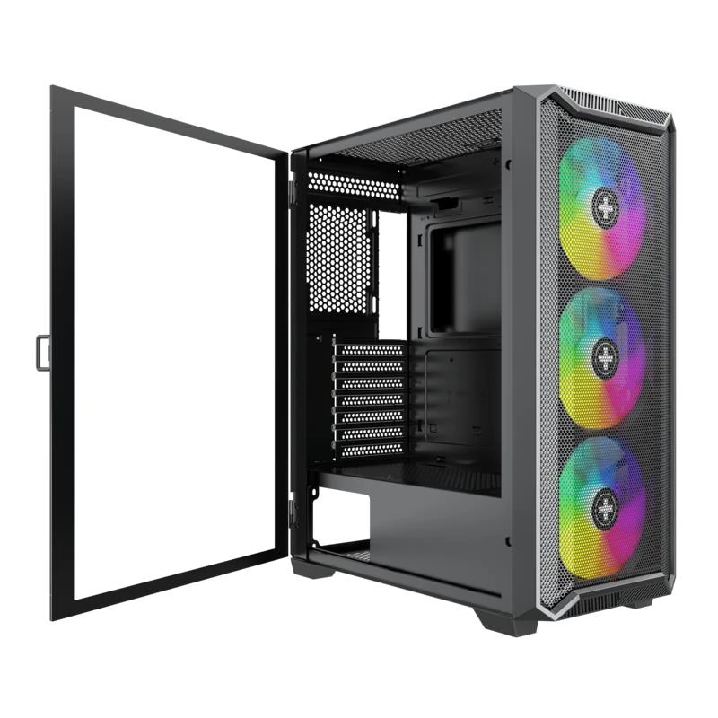 Case|XILENCE|ATX/micro ATX/Mini-ITX|nero|Midi Tower|PC|XG161