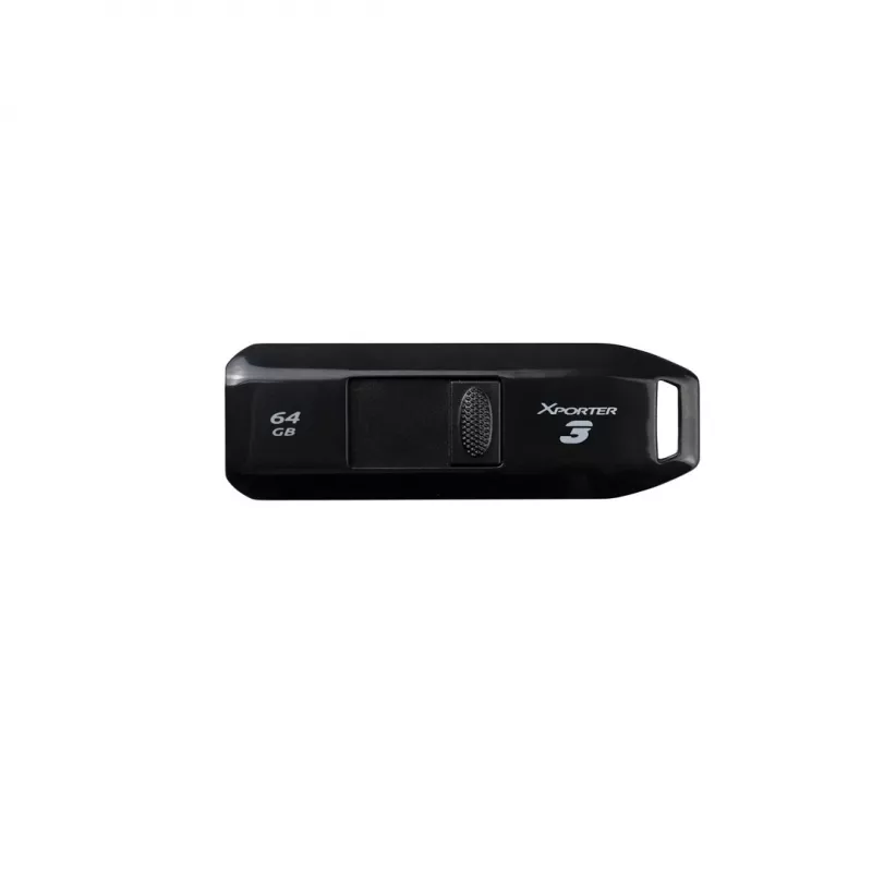 Chiavetta USB PATRIOT Xporter 64 GB USB Type-A 3.2 Gen 1 (a scorrimento, nero, 80 MB/s)