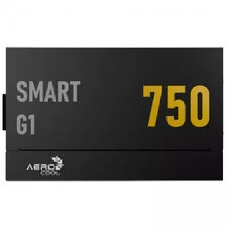 Alimentatore AEROCOOL Smart G1 750W, 80 PLUS Gold, ATX 3.1, PCIe 5.1, nero