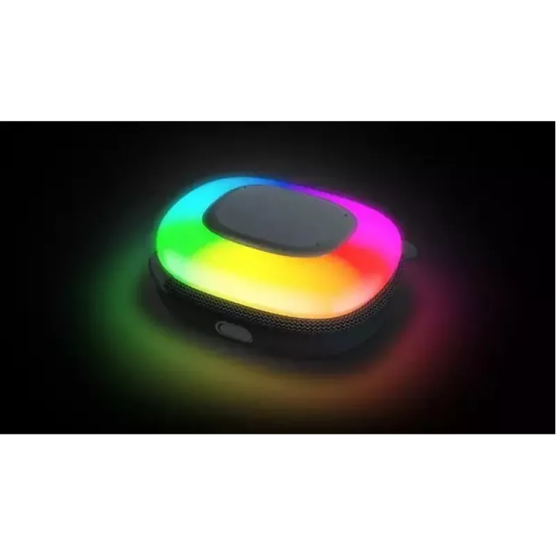 Altoparlante Bluetooth Philips TAS2307BK/00 con luci integrate, riproduzione audio wireless