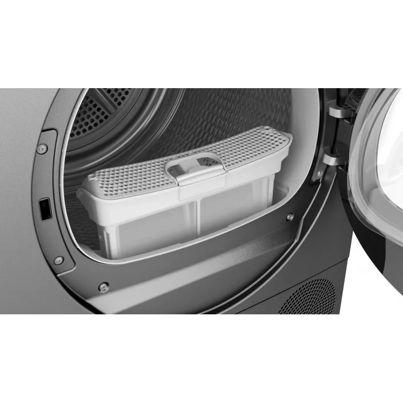 Bosch WQG245DXSN asciugatrice a pompa di calore 9 kg