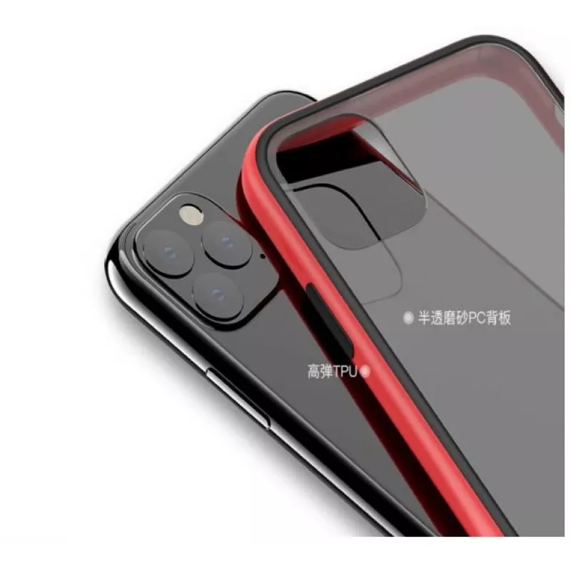 Custodia protettiva anti-shock COMMA per iPhone 11 Pro — verde, copertura antiurto