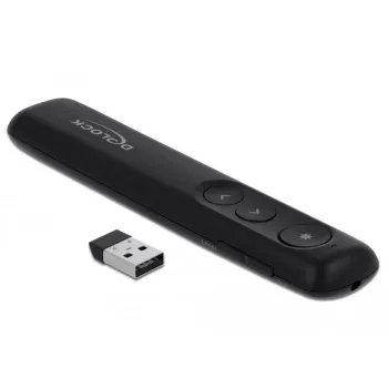 Presentatore laser DeLOCK USB 64092 nero
