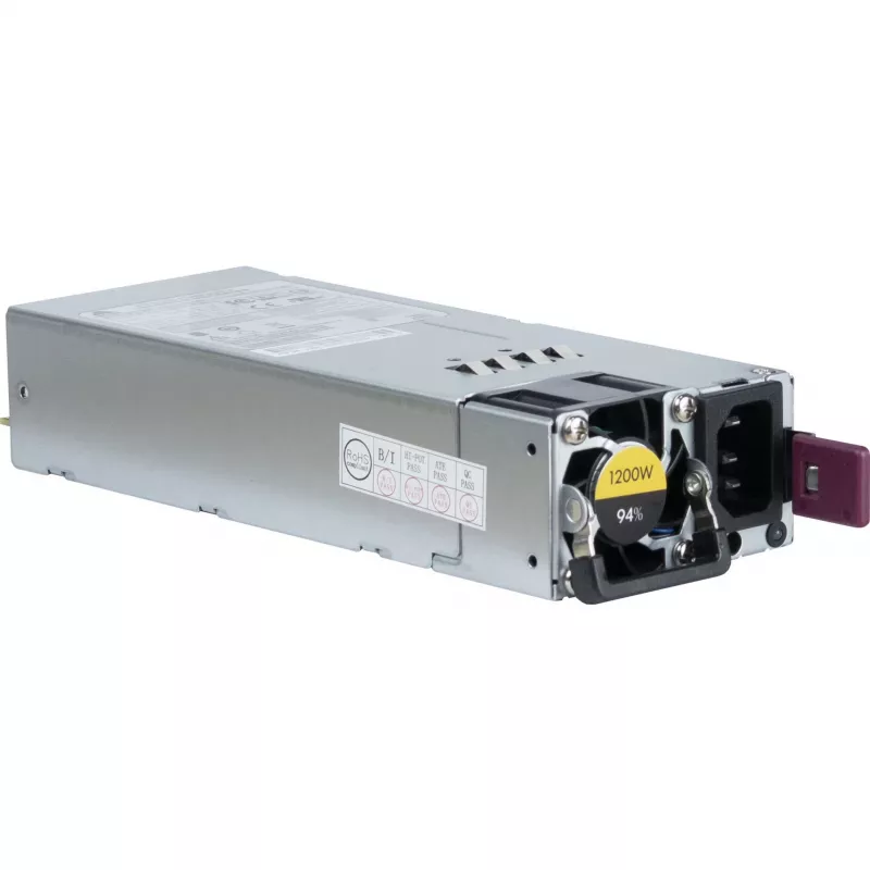 Alimentatore INTER-TECH R2A-DV1200-N 1200 W 2U, 80 PLUS Platinum, 100–240 V, 50–60 Hz, grigio