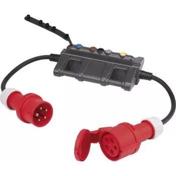 VOLTCRAFT adattatore di misura [connettore maschio CEE - connettore femmina CEE] DLA-3L 16 (DLA-3L 16)