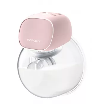 Momcozy S9 Pro tiralatte elettrico doppio rosa, 180 ml