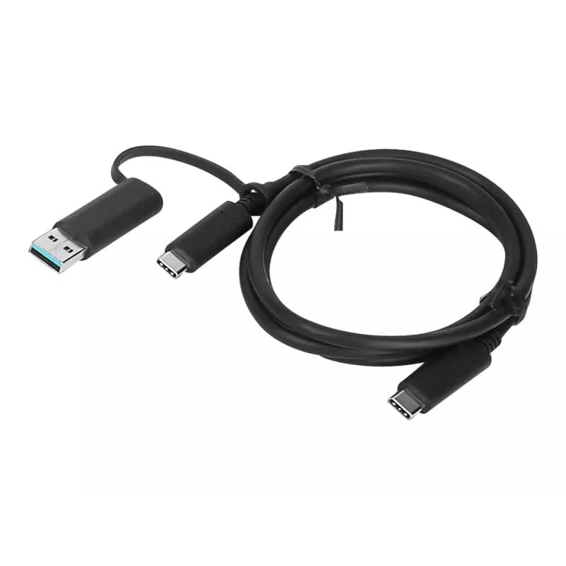 Cavo USB Lenovo 4X90U90618 USB 3.2 Gen 1 (3.1 Gen 1) 1 m USB A/USB C USB C nero