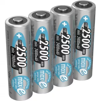 Batteria AA Ansmann 2500mAh maxE plus nickel-metallo idruro NiMH