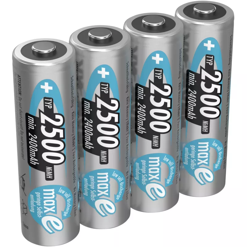 Batteria AA Ansmann 2500mAh maxE plus nickel-metallo idruro NiMH