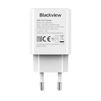 Caricabatterie nero VIEW CHAR-33W/BV USB-C 33W ricarica rapida, nero