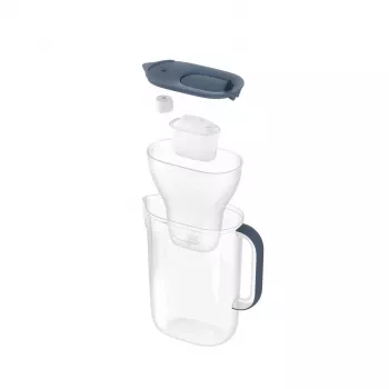 Caraffa filtrante BRITA Style Essential 2,4 L grafite — caraffa con cartuccia MAXTRA, Smart Light, capacità filtrata 1,4 L