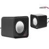 Diffusore PC a 2 vie Audiocore AC870 B — 3 W RMS, alimentazione USB con filo, ingresso 3,5 mm, 2.0 canali