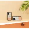 Custodia protettiva man and wood per Samsung Galaxy Note 20 Ultra — fiore rosa su nero