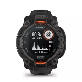 Garmin Instinct® 3 – 45 mm, orologio solare nero