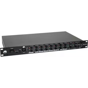 Mixer DJ/PA Omnitronic EM-280 — mixer a 8 canali con ingresso USB e controlli di base