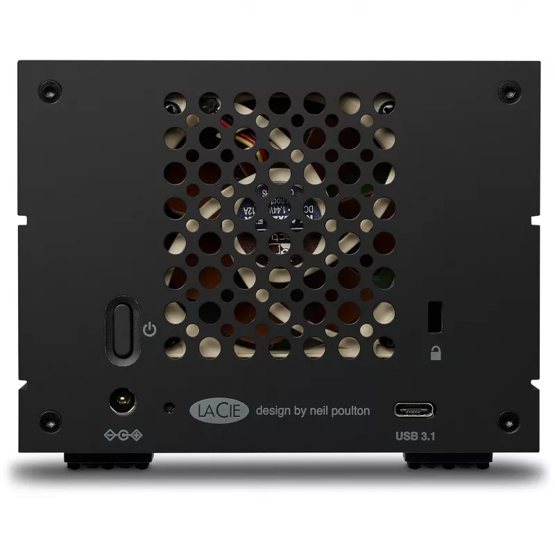 Array RAID HDD desktop SEAGATE LaCie 2big Raid USB‑C 40TB — 2‑bay, HDD, USB‑C
