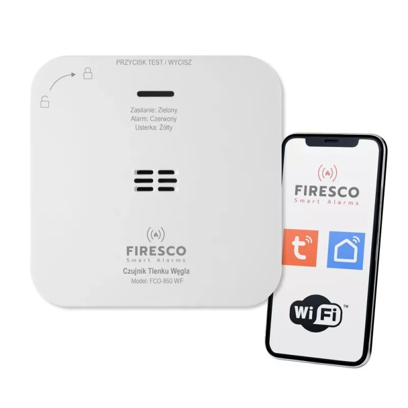 Rilevatore di monossido di carbonio con funzione di comunicazione FCO-850 WF