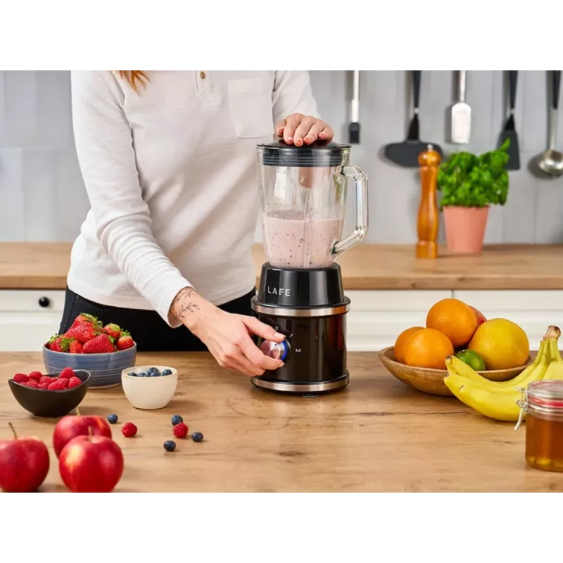 LAFE mixer da tavolo TITANIUMPOWER 1300 W 1,5 L nero
